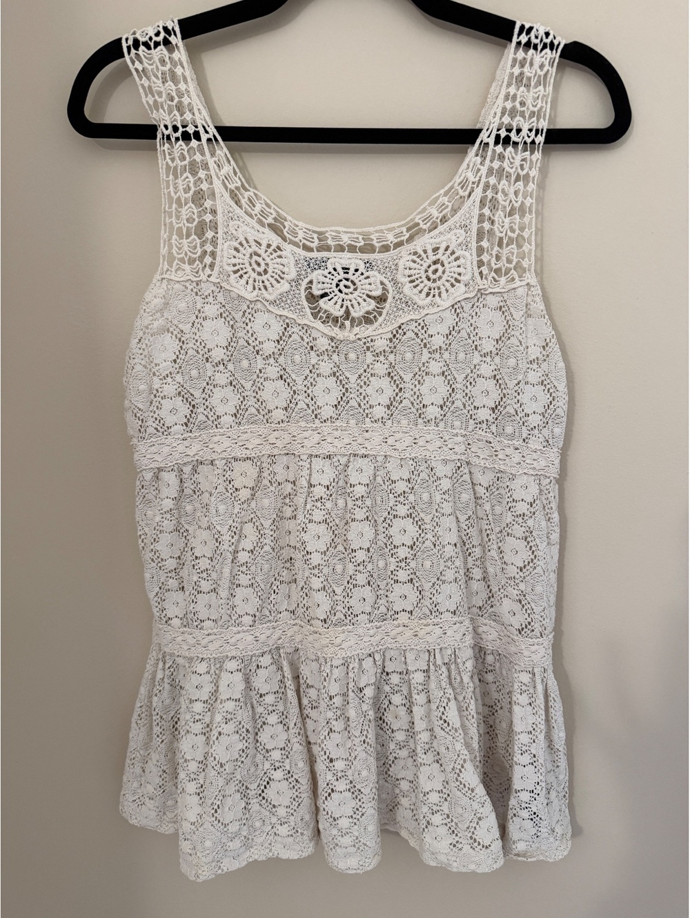 M Forever 21 crochet boho tank